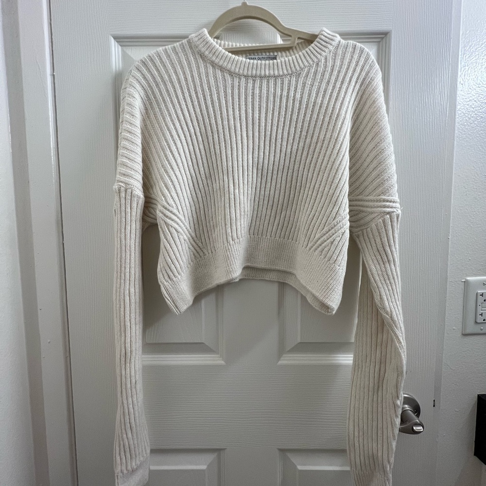Urban Outfitters ribbed cropped sweater